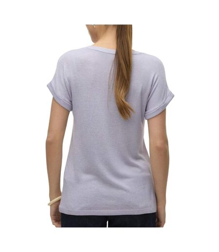 T-Shirt mauve femme vero moda brianna 10291353