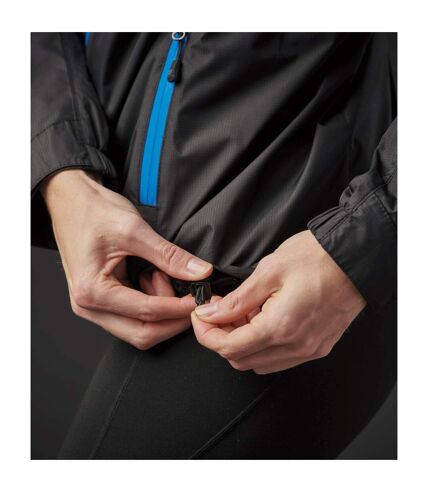 Stormtech Womens/Ladies Olympia Soft Shell Jacket (Black/Azure Blue) - UTRW8090