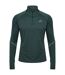 Mens Power Logo Half Zip Track Top Green Gables Newline-1