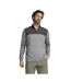 Mens Cloudspun Colour Block Jumper Black Puma-4