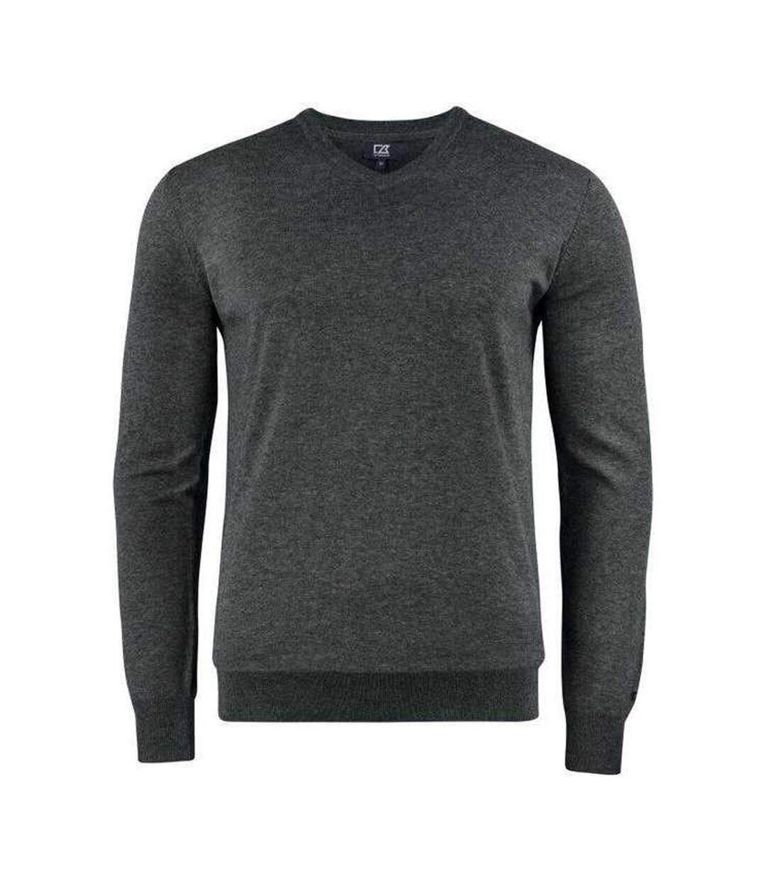 Sweat Oakville Homme Anthracite Chiné Cutter & Buck-1