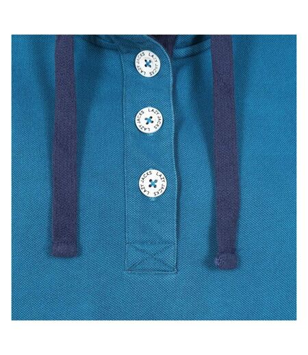 Haut Polaire Femme Bleu Sarcelle Lazy Jacks