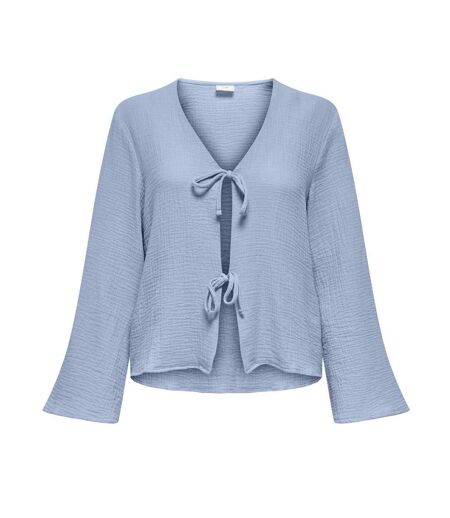 Blouse bleu femme jdy theis life