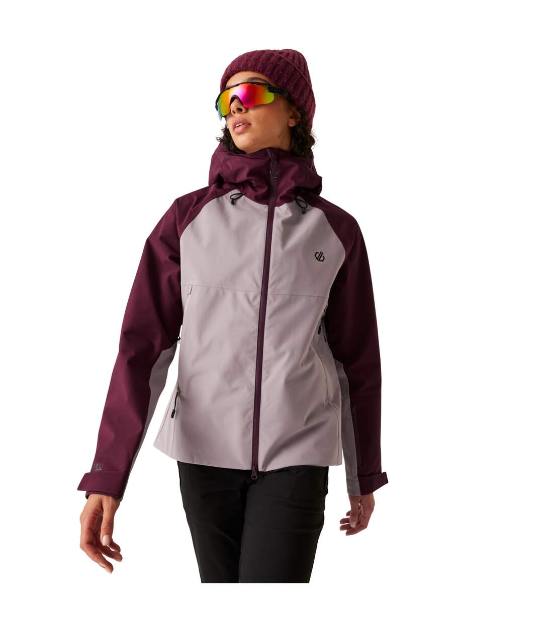 Blouson De Ski Assert Femme Lavande Figue Dare 2B-1