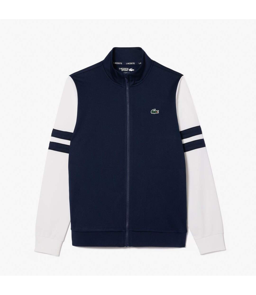 Veste De Survêtement Homme Bleu Marine Blanc Lacoste-1