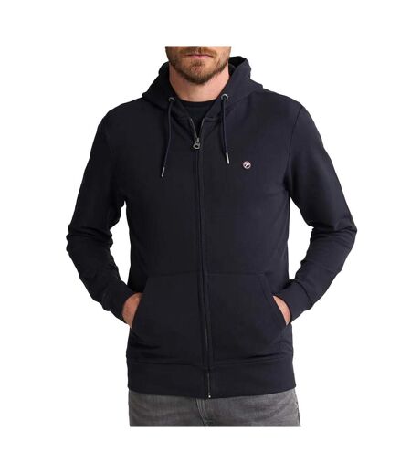 Sweat zippé marine homme petrol industries hooded 3050