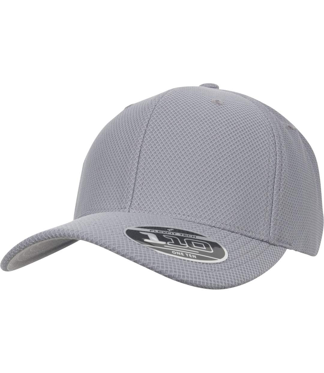 Casquette flexfit gris Yupoong-1