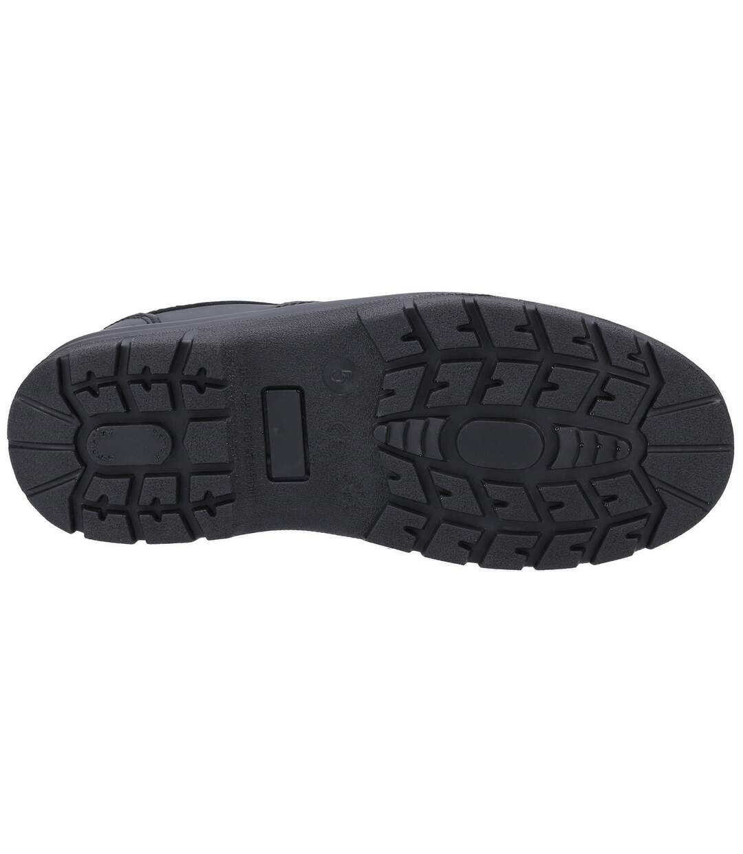 Womens/ladies as716c leather safety shoes black Amblers-4