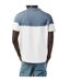 Mens Saturnia Geographic Crew Neck T-shirt White Blue Napapijri-4