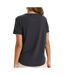 T-shirt noir femme roxy oceanwave - l-2
