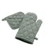 Gant & Manique de Cuisine Gourmet 30cm Vert Cèdre-1