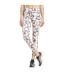 Legging 7/8 Daily Run Femme Rose Gris Adidas-1