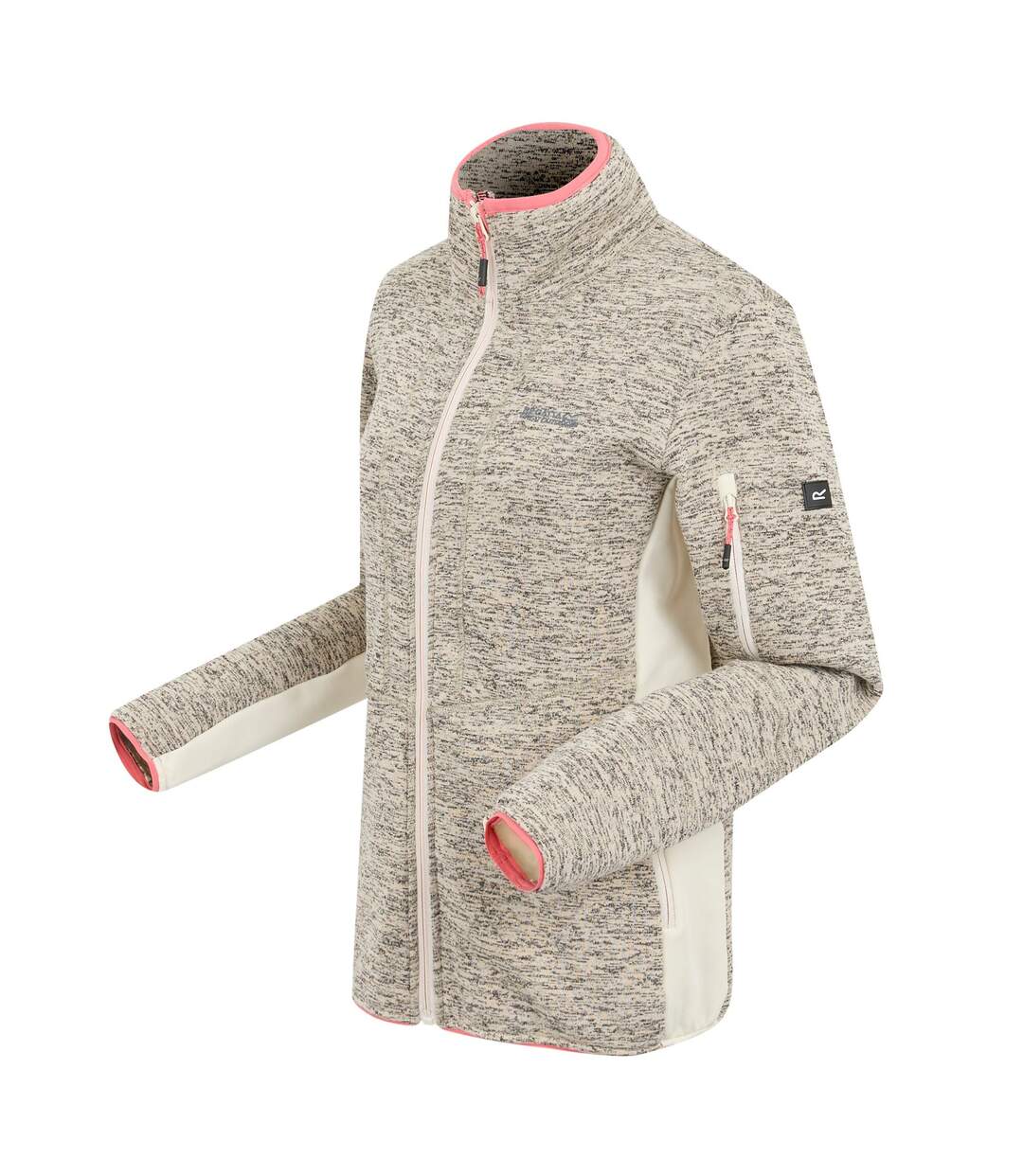 Veste Polaire Ralina Femme Vanille Clair Pêche Foncé Regatta-4