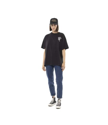 T-shirt femme uni col rond print Unleashed The Beast Vondutch