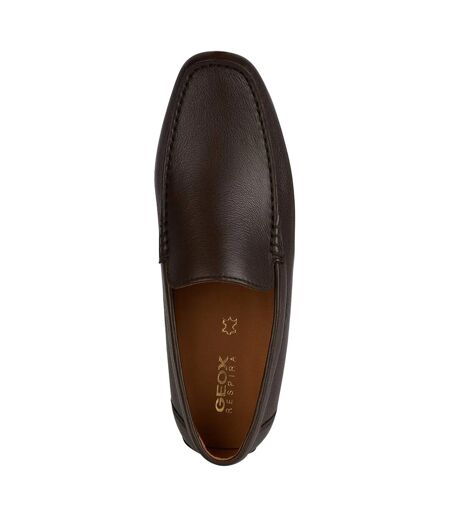 Mocassins u kosmopolis homme marron foncé Geox