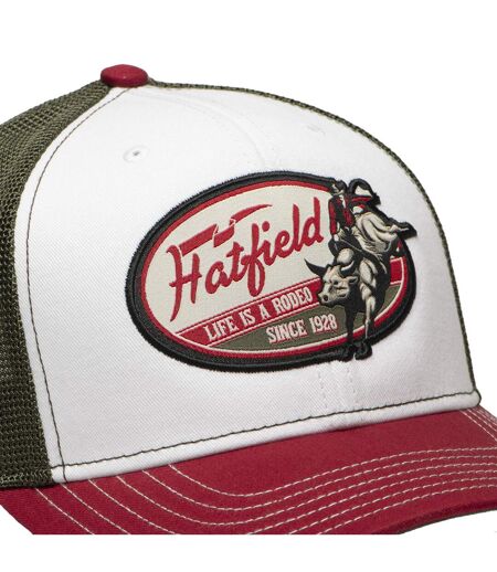 Casquette trucker avec filet semi curved avec patch Rodeo Hatfield