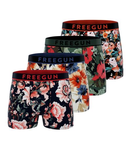 Lot de 4 boxers homme Sergio Freegun