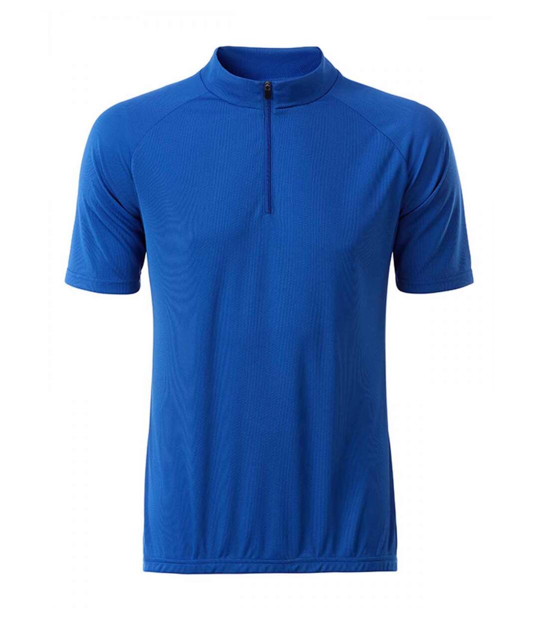 maillot cycliste zippé - HOMME - JN512 - bleu roi