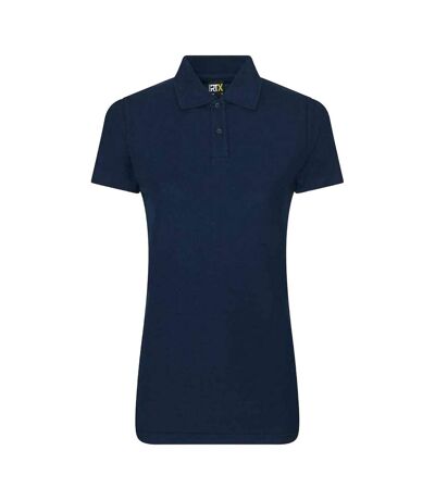 Womens/ladies polo shirt navy PRO RTX