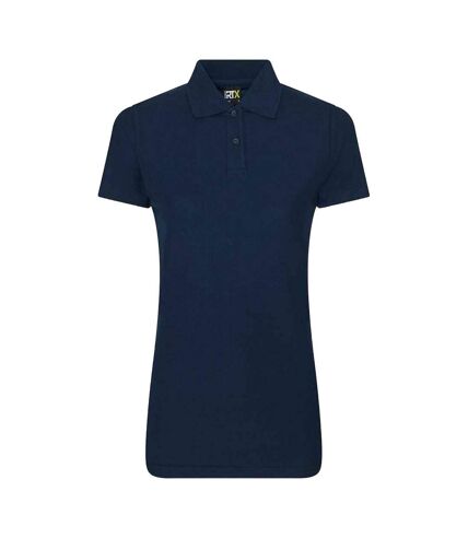 Womens/ladies polo shirt navy PRO RTX