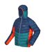 Mens Harrock Puffer Jacket Admiral Blue Pacific Green Regatta-3