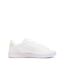 Baskets blanches femme lacoste carnaby set 224-2