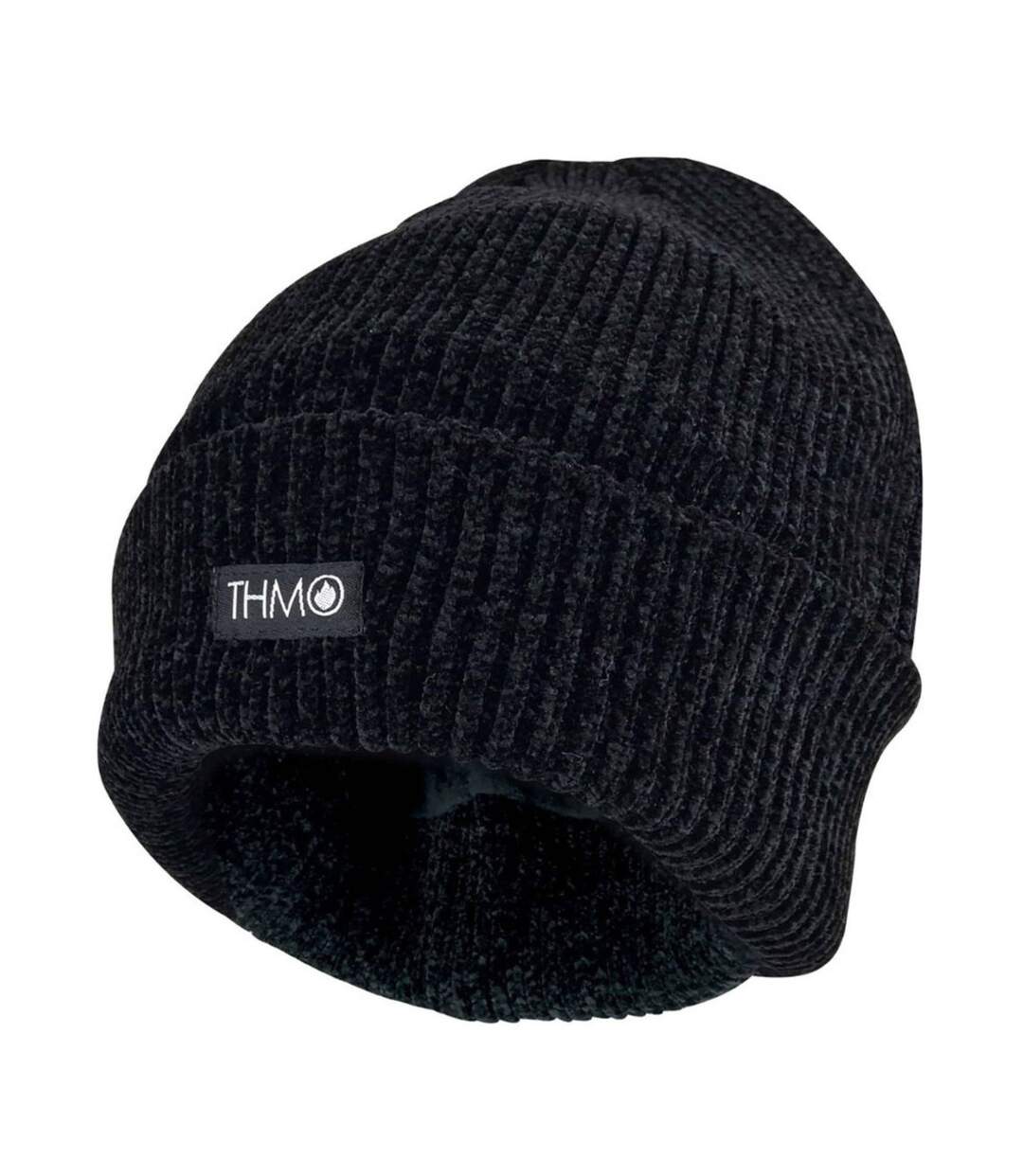 Ladies Thermal 40g 3M Insulation Fleece Lined Chenille Beanie Hat-1