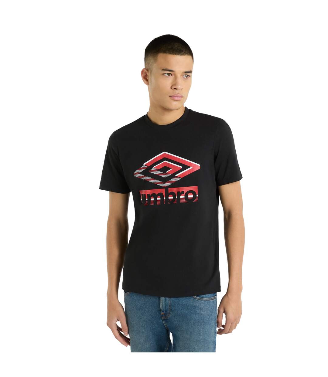 Umbro - T-shirt - Homme (Noir) - UTUO2107-1