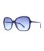 Womens/ladies Gradient Sunglasses One Size Navy Blue Calvin Klein-4