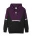 Umbro Mens Sports Style Club Hoodie (Black/Potent Purple) - UTUO1726
