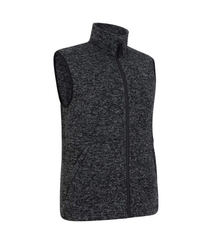 Mens idris fleece vest black Mountain Warehouse