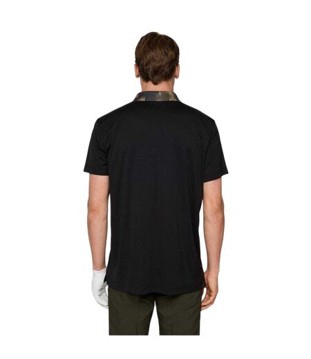 Mens Polo Shirt Black J.Lindeberg