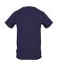 Mens Script Regular T-shirt Navy Aquascutum-2