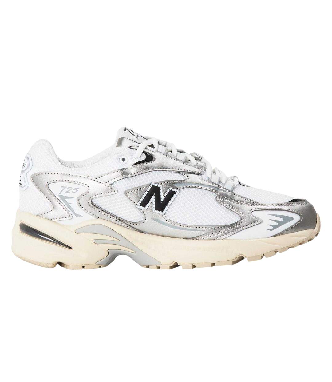 Baskets Homme Blanc Argenté New Balance-1
