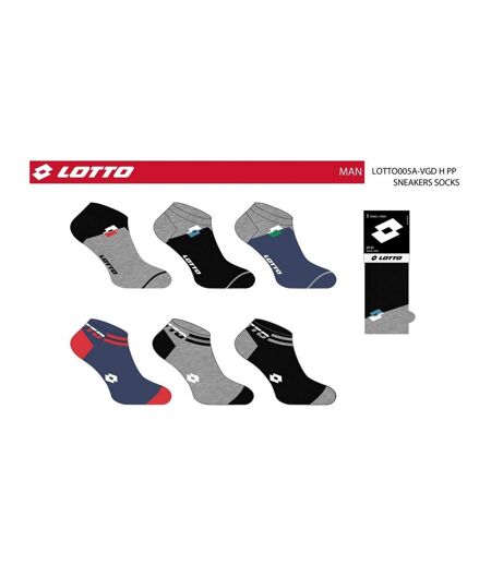 Chaussettes Homme LOTTO - Pack de 6