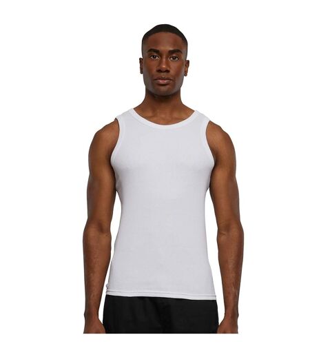 Débardeur Motif/style Uni Homme Blanc Build Your Brand