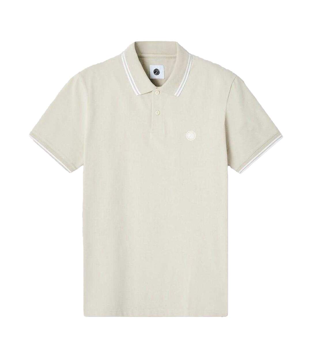 Mens Collared Polo Shirt Greystone Pretty Green-2