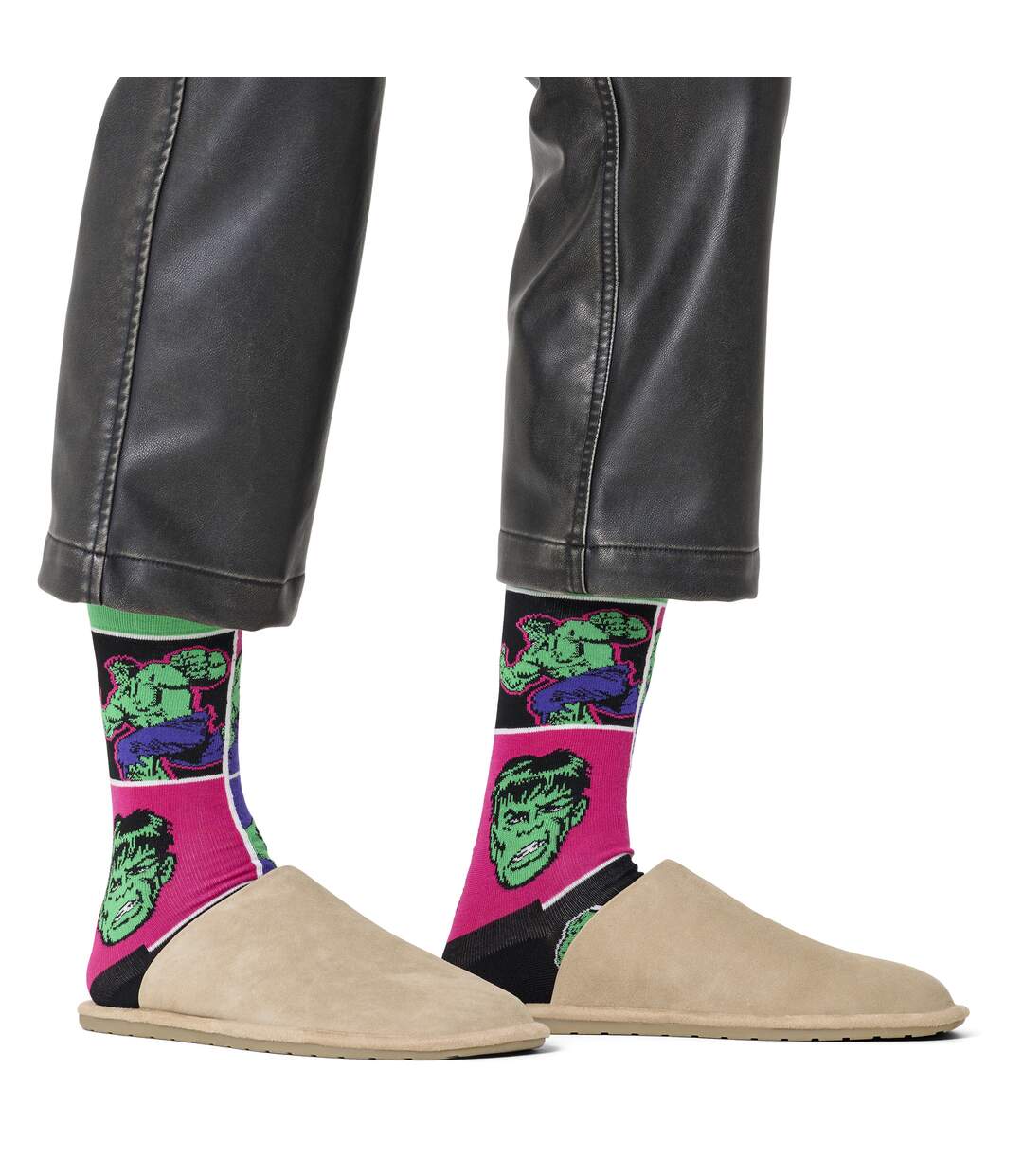 Mens Marvel The Hulk Novelty Socks | Gift Idea-3