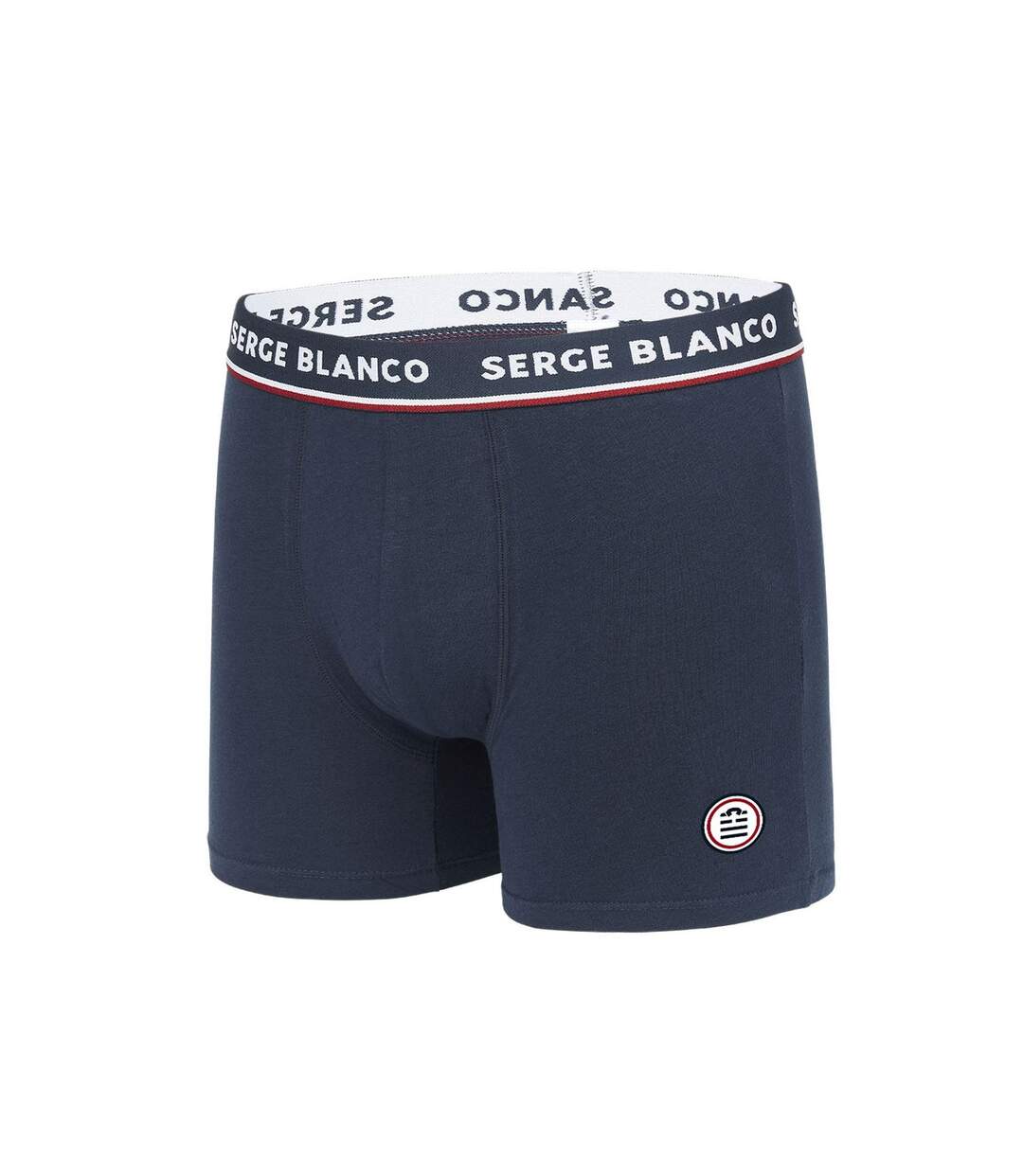 Lot de 4 Boxers Serge Blanco coton homme French Serge Blanco-3