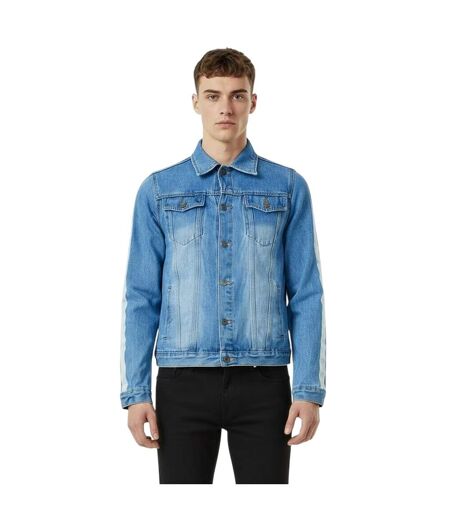 Mens Denim Jacket Blue Criminal Damage