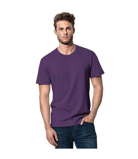 T-shirt Classique Homme Violet Stedman