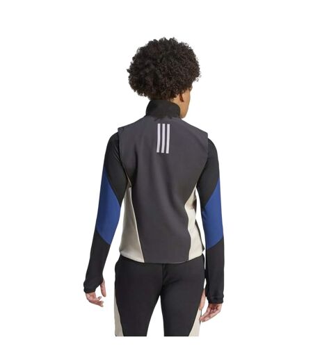 Womens/ladies Tiro 23 Windproof Gilet Black Adidas