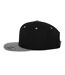 Casquette Ajustable Classic Noir Argenté Yupoong-3