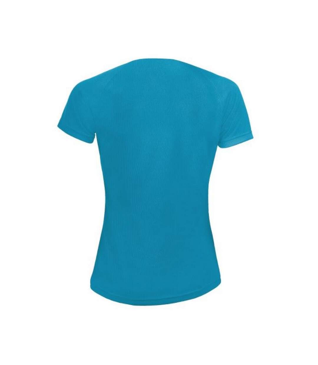 SOLS Womens/Ladies Sporty Short Sleeve T-Shirt (Aqua) - UTPC2152-2