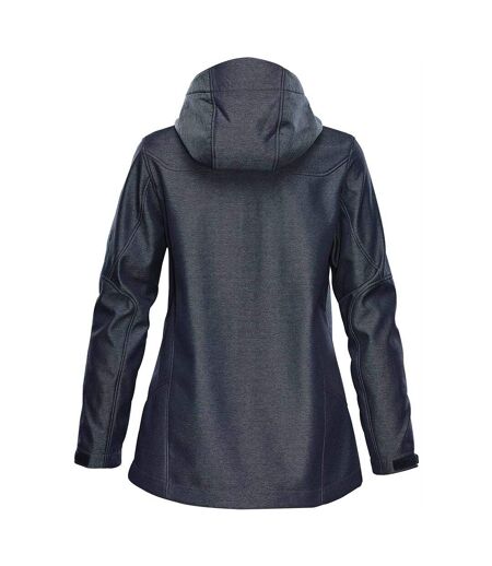 Womens/ladies Epsilon 2 Twill Soft Shell Jacket Charcoal Stormtech