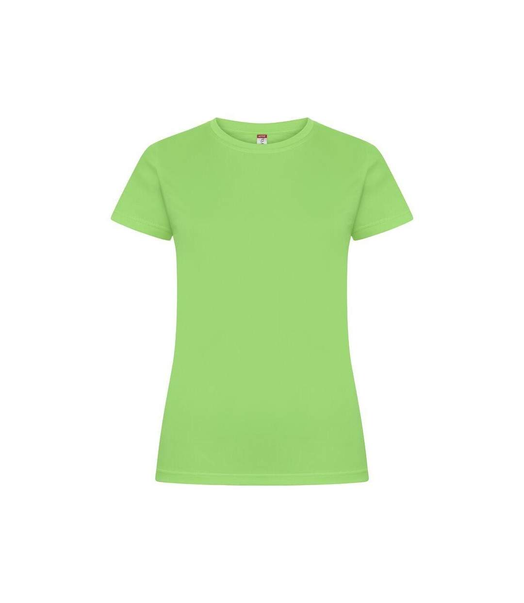 T-shirt Basic Active Femme Vert Clique-1