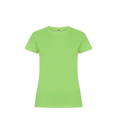 T-shirt Basic Active Femme Vert Clique