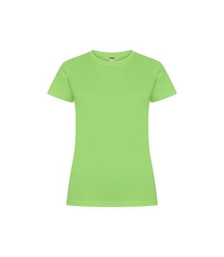 T-shirt Basic Active Femme Vert Clique