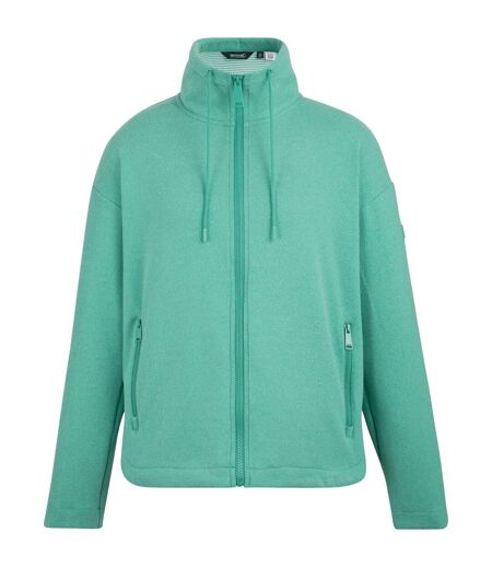 Womens/ladies Ashlynn Knitted Fleece Jacket Ivy Moss Regatta