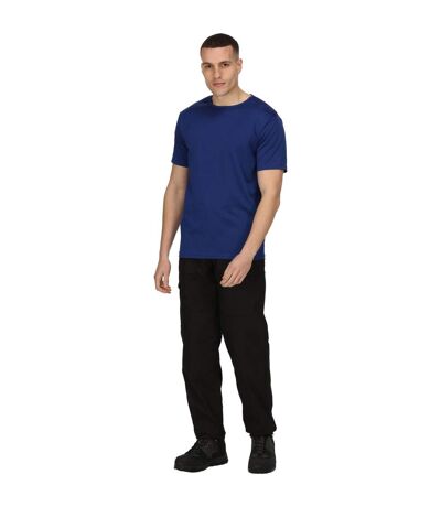 Mens Reflective Moisture Wicking T-shirt New Royal Regatta Professional